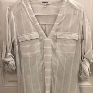 Express white blouse